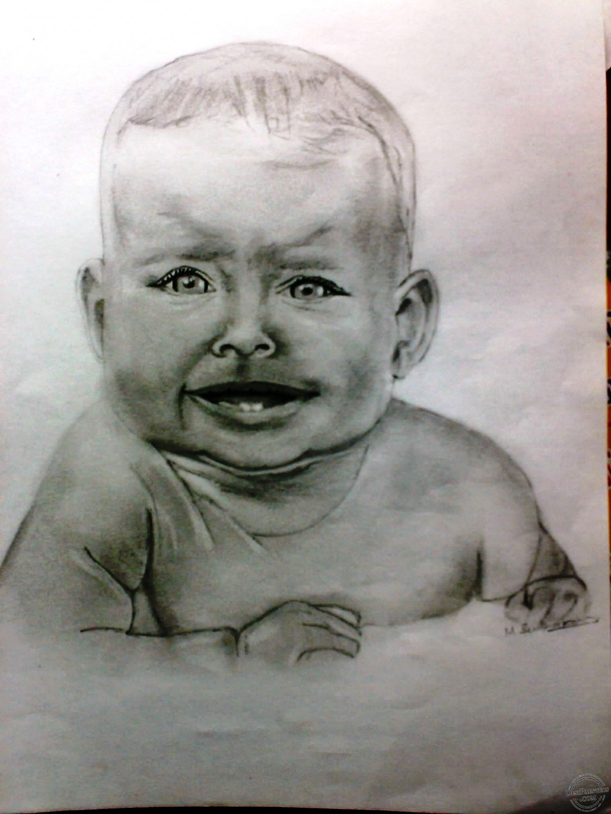 Fabiana Vlas on LinkedIn: #drawing #pencildrawing #baby #babyboy #art  #madewithpassion #madewithlove