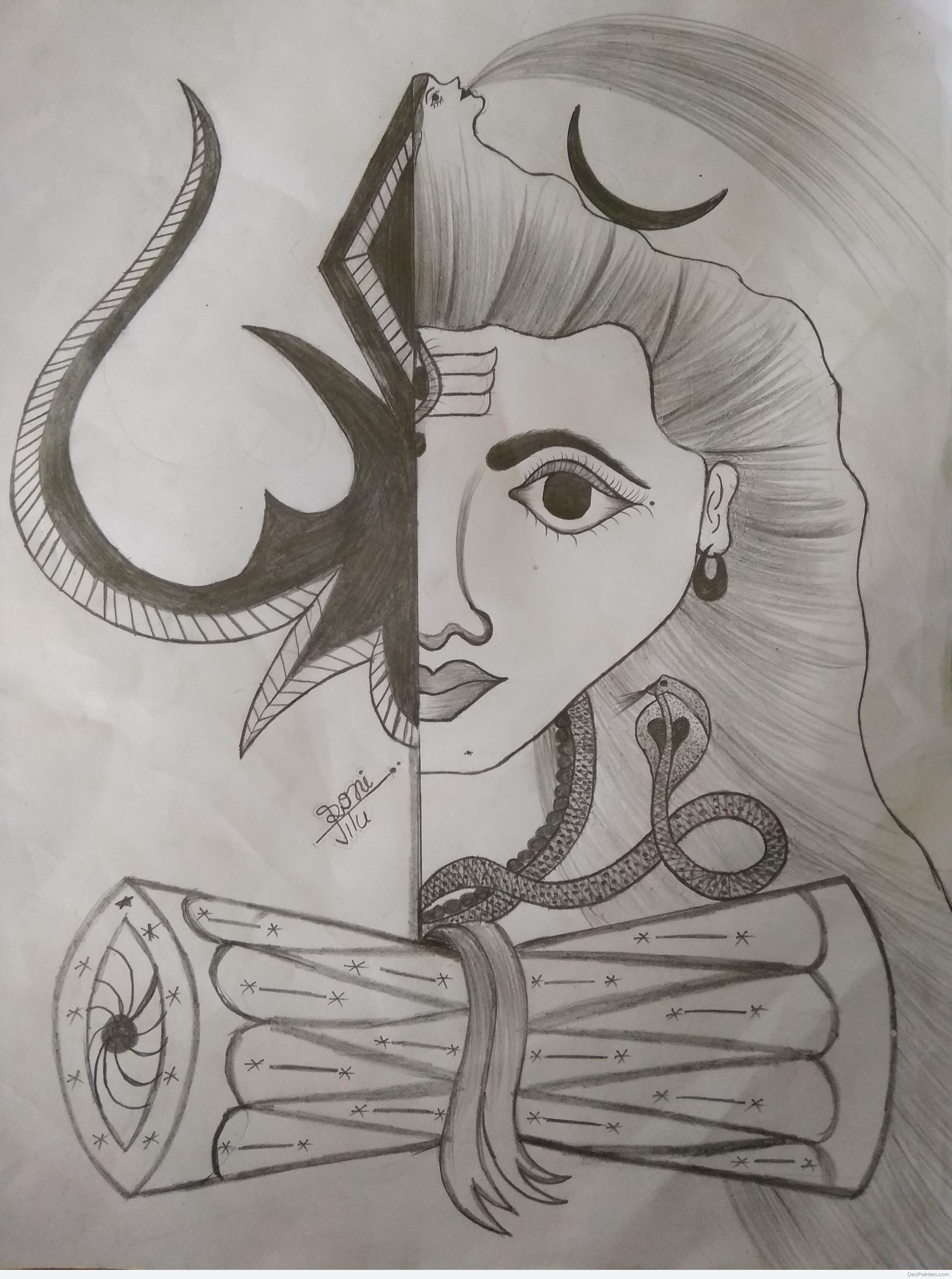 Lord Shiva Drawing ✍️ Pencil sketch ✍️ #shiva #lordshiva #drawingsketch  #pencildrawing #artoftheday | Instagram