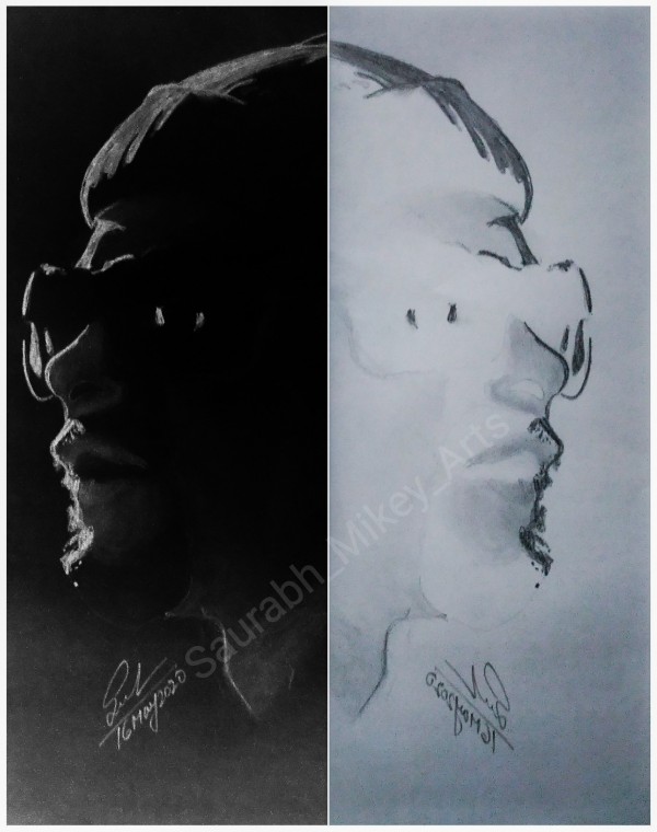 Invert Art of Punjabi Rapstar Bohemia