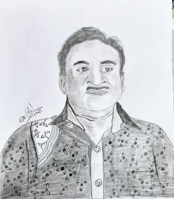 Jethalal portrait - DesiPainters.com