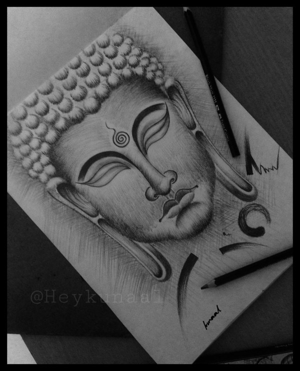 Buddha God - DesiPainters.com