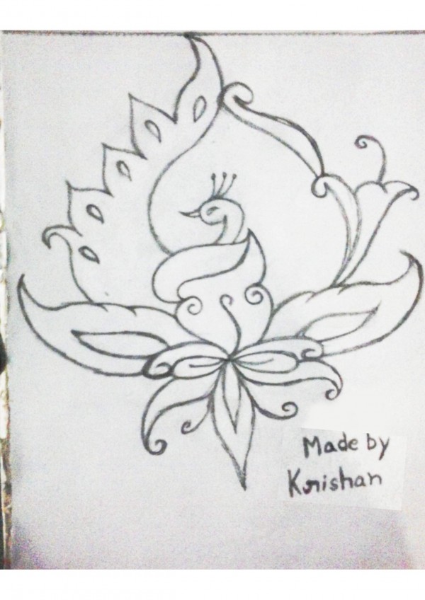 Rangoli design By krishan varathe