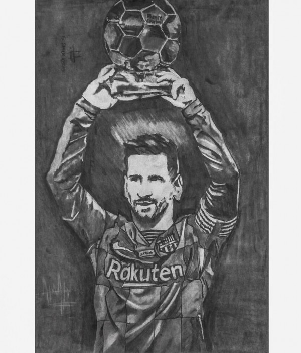 LEO MESSI - DesiPainters.com