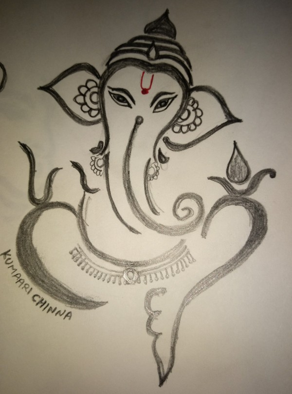 Lord Ganesh - DesiPainters.com