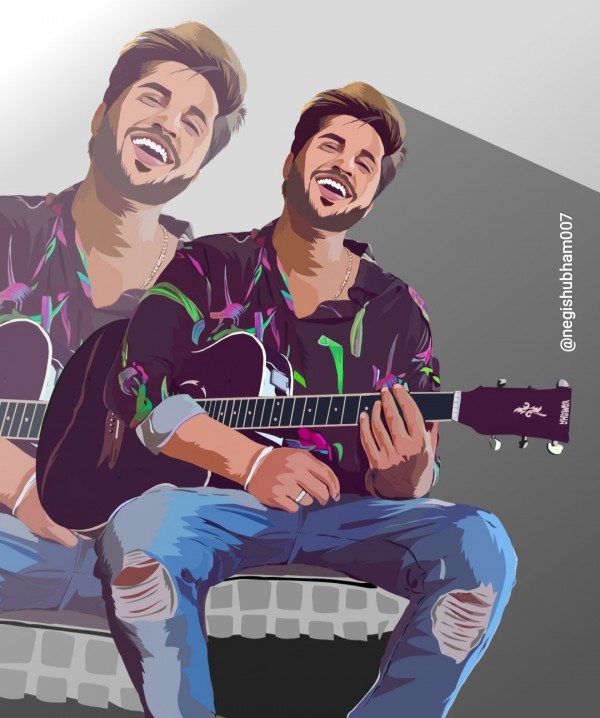 Jassie gill vector art