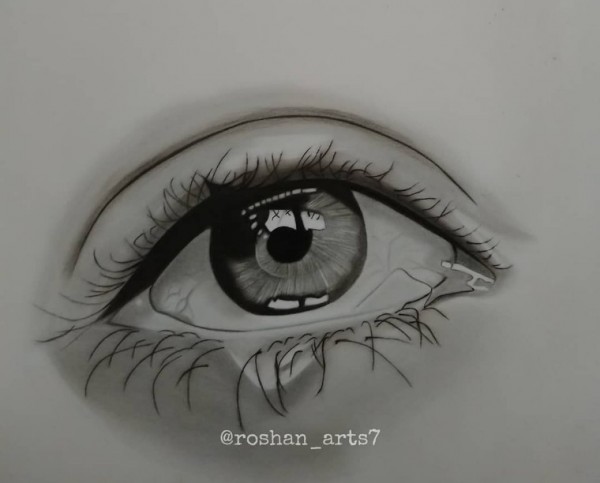 Eye Pencil sketch