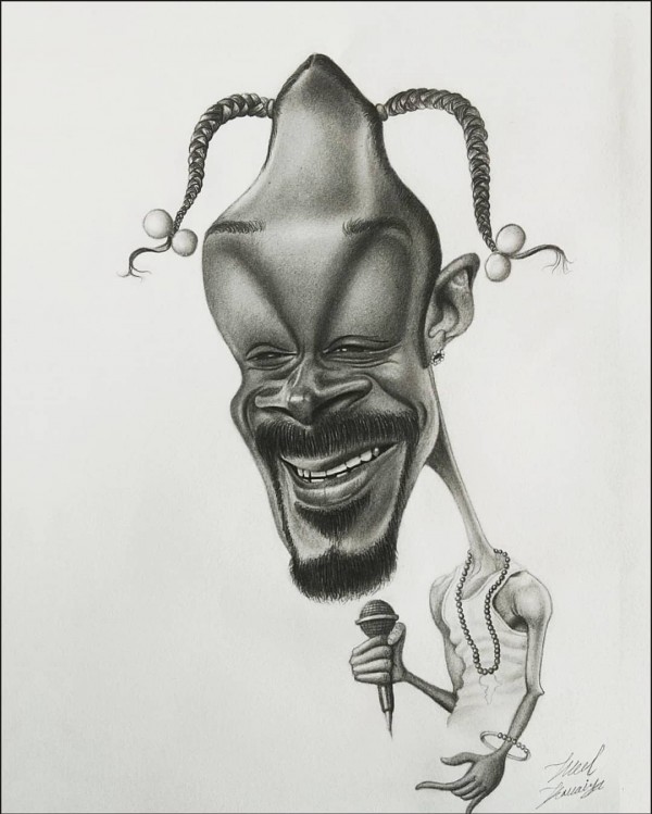 Snoop Dogg Caricature