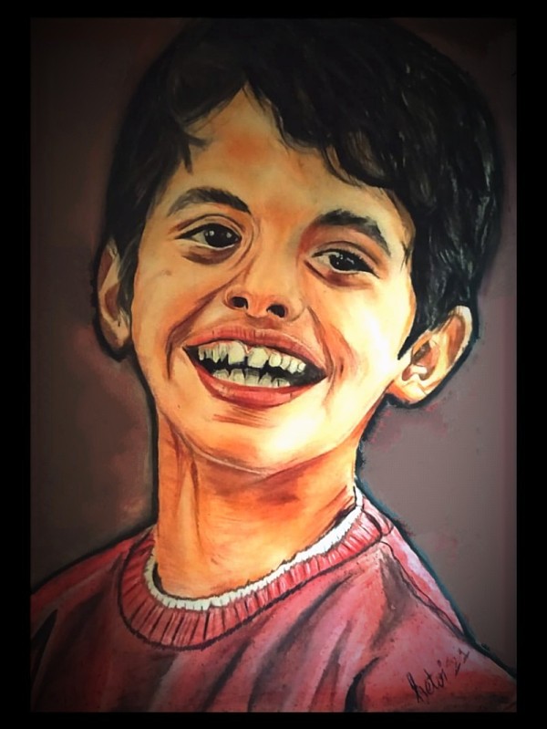 Sketch of Darshil safari aka ishaan