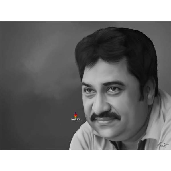 Kumar Sanu – Digital Painting - DesiPainters.com