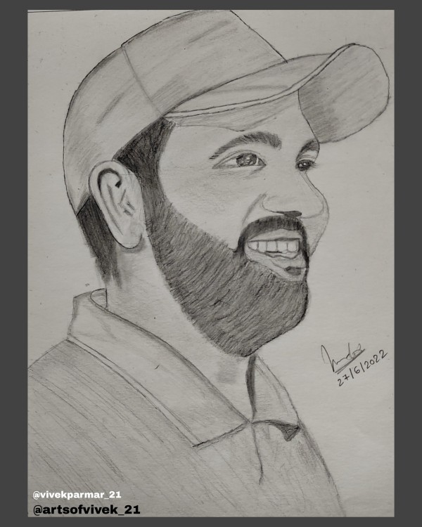 Rohit Sharma Sketch