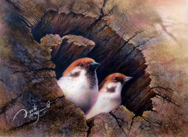 The Birds - DesiPainters.com